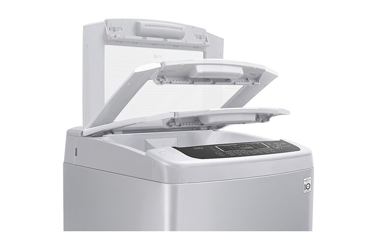 LG Mesin Cuci LG 7kg, Top Loading - Hemat Listrik dengan Smart Inverter, T2107VSPM