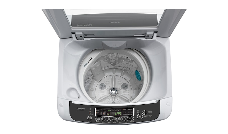LG Mesin Cuci LG 7kg, Top Loading - Hemat Listrik dengan Smart Inverter, T2107VSPM