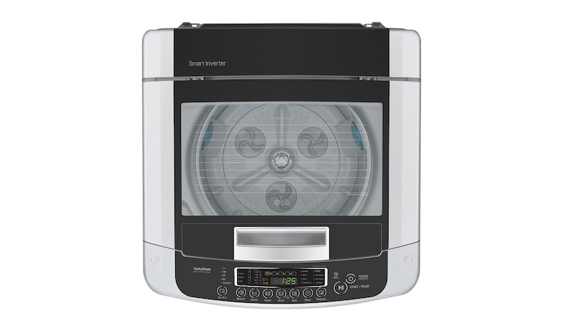 LG Mesin Cuci LG 7kg, Top Loading - Hemat Listrik dengan Smart Inverter, T2107VSPM