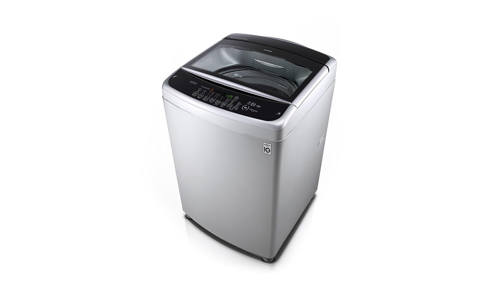 LG Mesin Cuci LG 8kg, Top Loading - Hemat Listrik dengan Smart Inverter, T2108VSAM