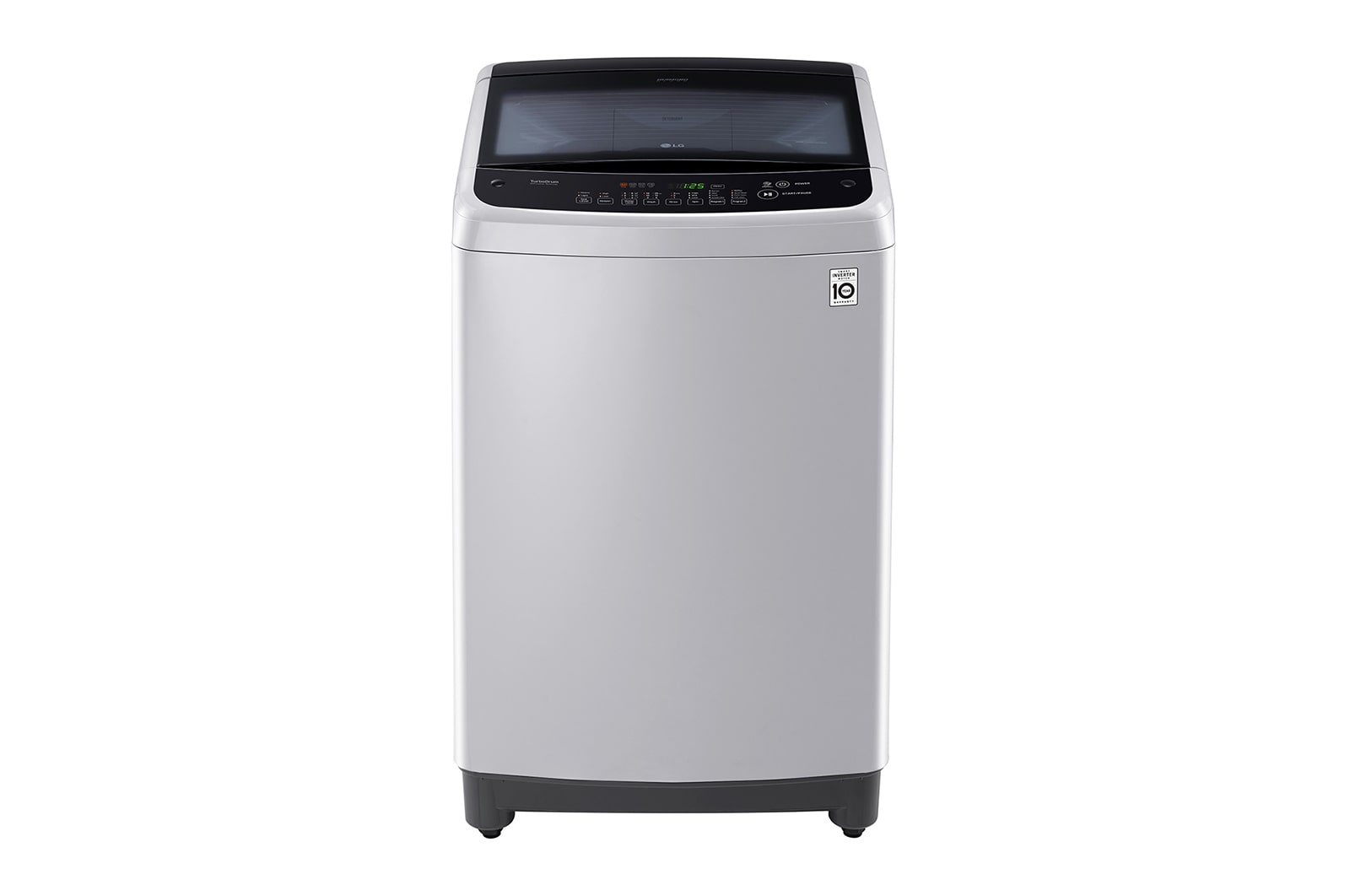 Mesin Cuci LG 9kg, Top Loading - Hemat Listrik dengan Smart Inverter T2109VS2M tampak depan
