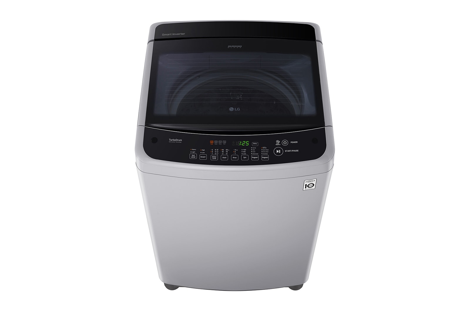 LG Mesin Cuci LG 9kg, Top Loading - Hemat Listrik dengan Smart Inverter, T2109VS2M