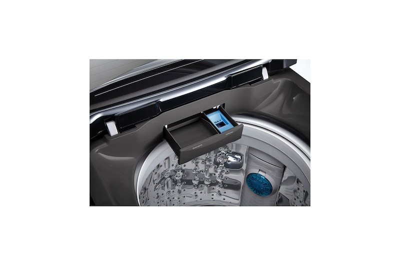 LG Mesin Cuci LG 9kg, Top Loading – Smart Inverter dengan Smart Motion, Smart Diagnosis™, T2109VSAB