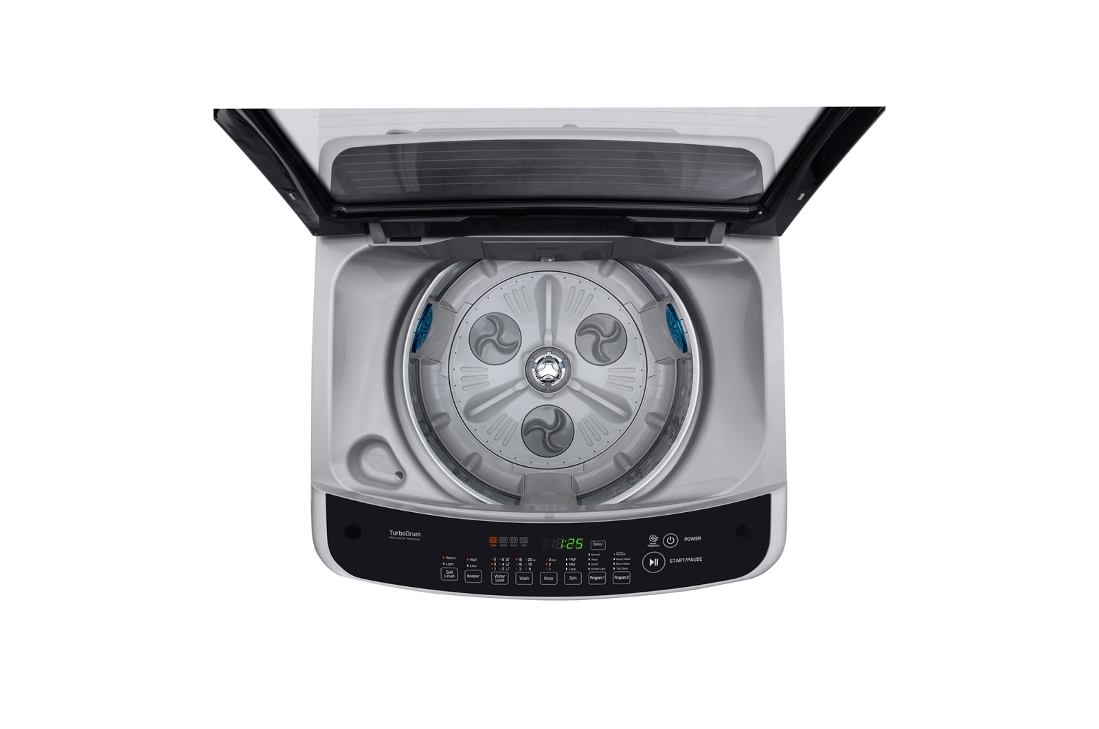 LG Mesin Cuci LG 8,5kg, Top Loading - Hemat Listrik dengan Smart Inverter, T2185VS2M