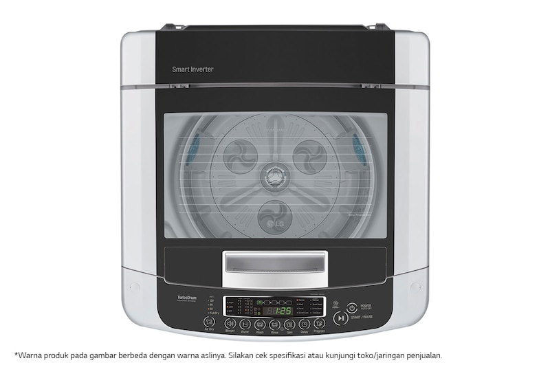 LG Mesin Cuci LG 11kg, Top Loading - Smart Motion dengan Smart Inverter, T2311VSPM