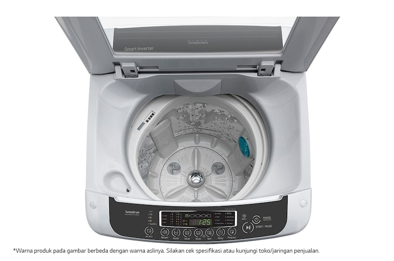 LG Mesin Cuci LG 11kg, Top Loading - Smart Motion dengan Smart Inverter, T2311VSPM
