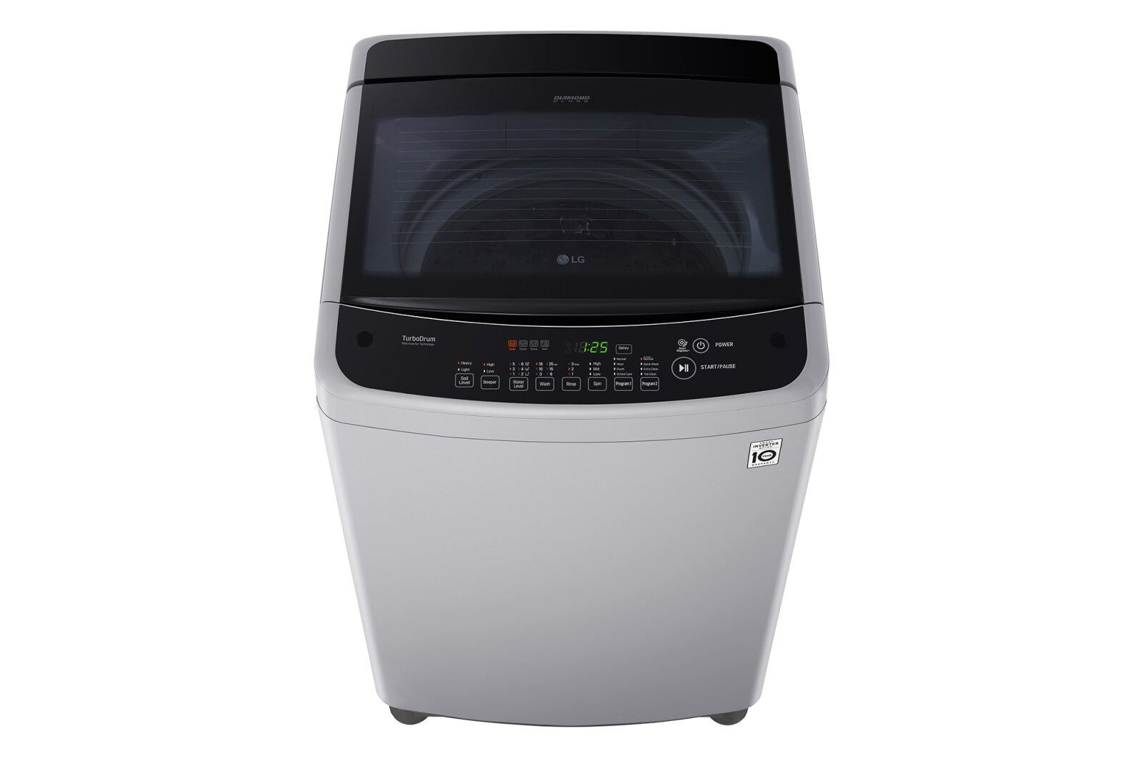 LG Mesin Cuci LG 13kg, Top Loading - Hemat Listrik dengan Smart Inverter, T2313VS2M