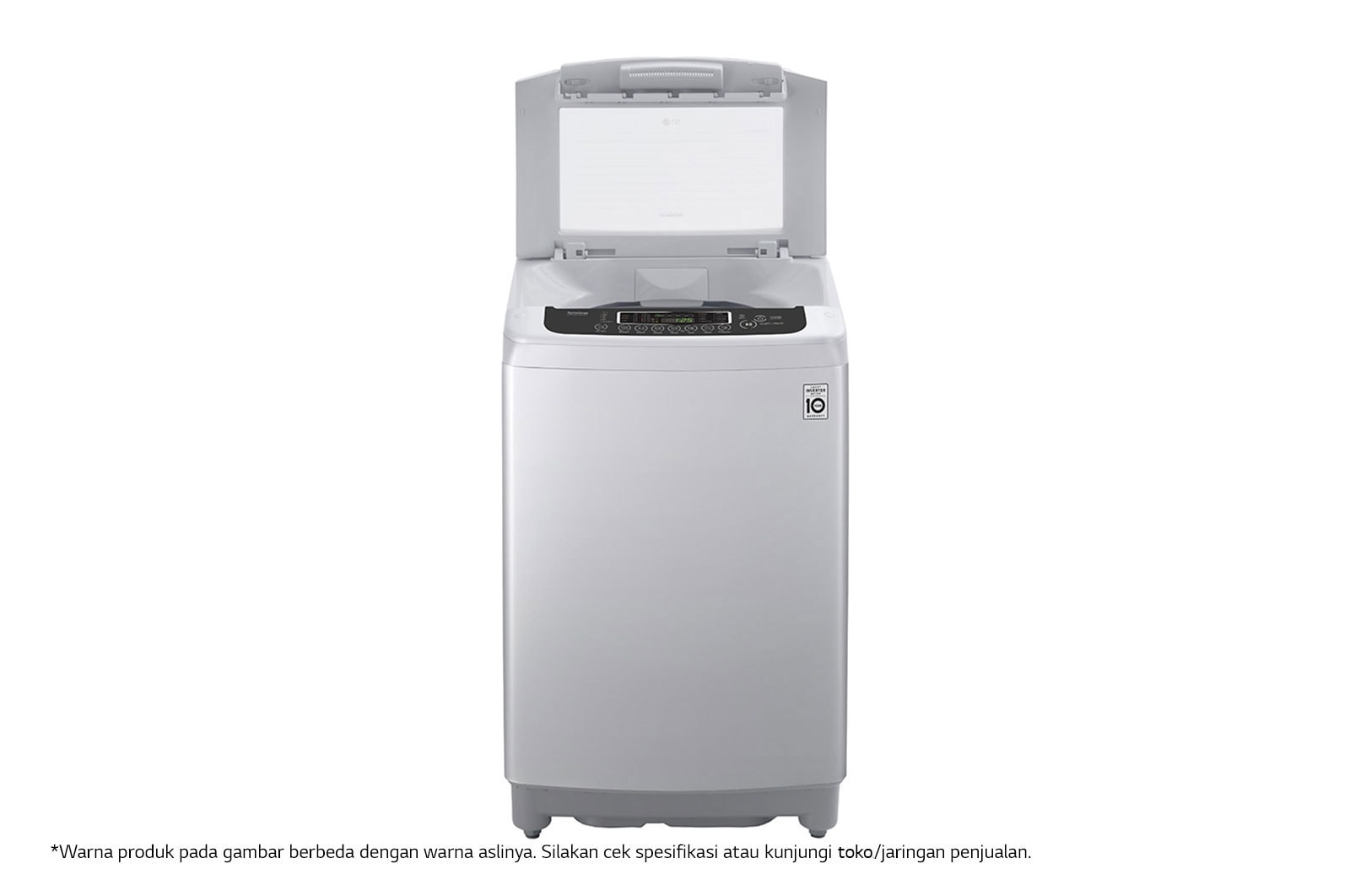 LG Mesin Cuci LG 13kg, Top Loading - Smart Inverter dengan Pra Pencucian Otomatis, T2313VSPM