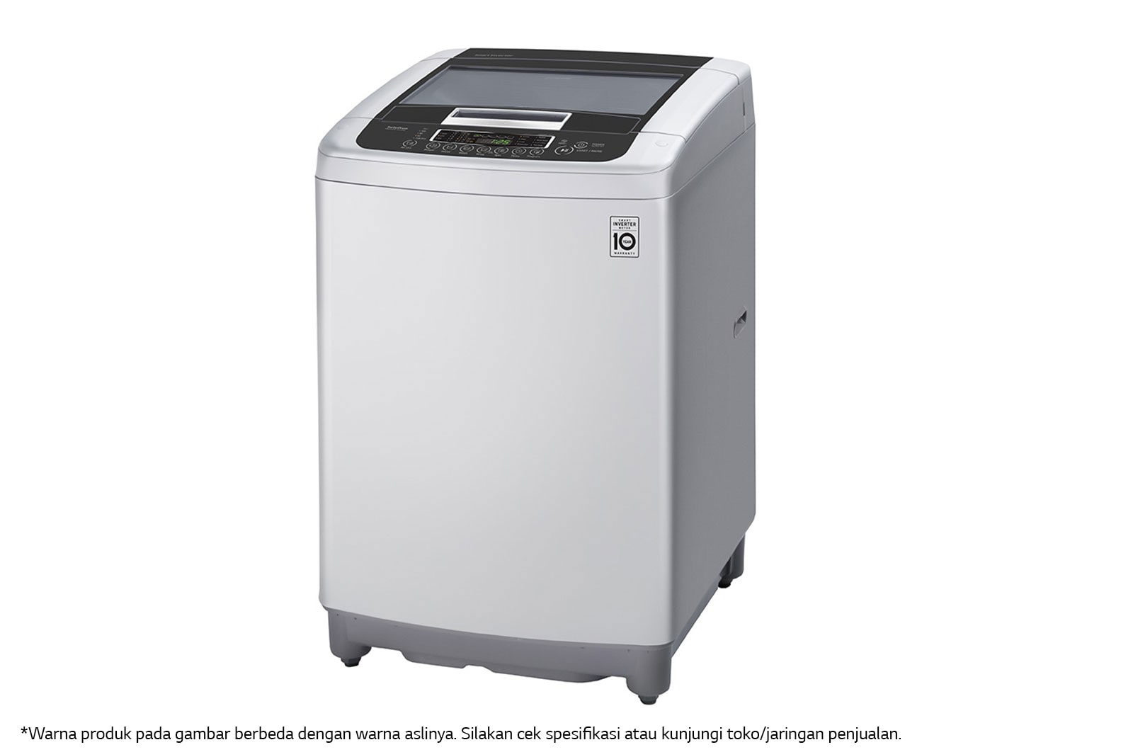 LG Mesin Cuci LG 13kg, Top Loading - Smart Inverter dengan Pra Pencucian Otomatis, T2313VSPM