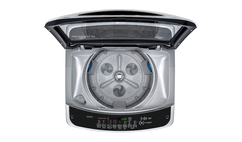 LG Mesin Cuci LG 10.5kg, Top Loading - Hemat Listrik dengan Smart Inverter, T2350VSAM