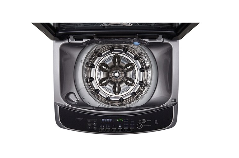 LG Mesin Cuci LG 21kg, Top Loading - Kapasitas Besar dengan Warm Wash, T2721SSAV