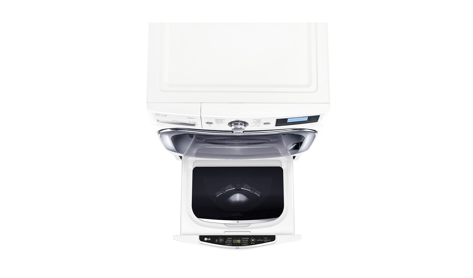 LG Mesin Cuci LG 2kg, Top Loading Kapasitas Mini dengan WaveWash™ - Putih, TG2402NTWW