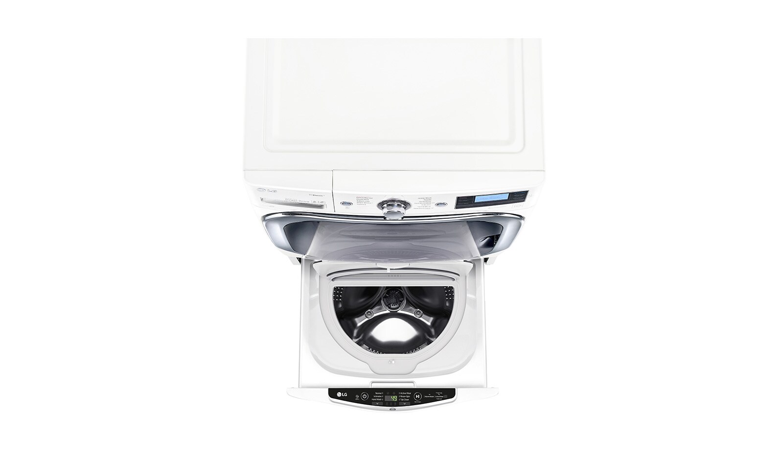 LG Mesin Cuci LG 2kg, Top Loading Kapasitas Mini dengan WaveWash™ - Putih, TG2402NTWW