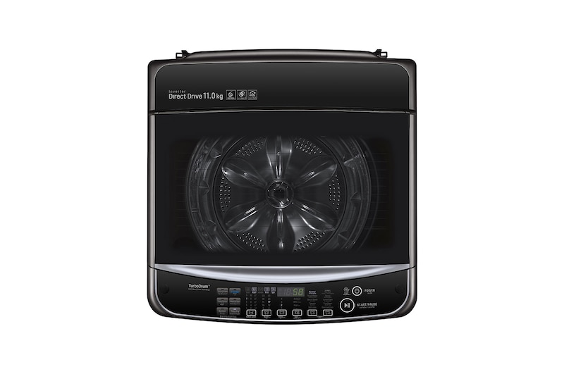 LG Mesin Cuci LG 12kg, Top Loading - Inverter Direct Drive dan TurboWash3D™ - ThinQ™, TH2112DSAB