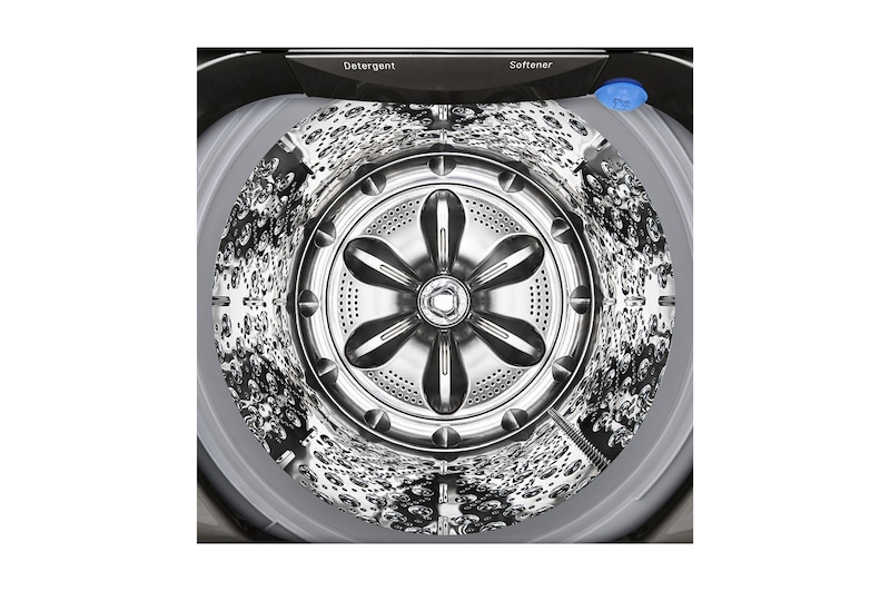 LG Mesin Cuci LG 13kg, Top Loading TurboWash 3D™ dan 6 Motion Direct Drive - ThinQ™ dengan WiFi, TH2113DSAK