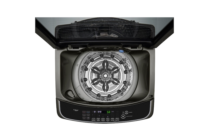 LG Mesin Cuci LG 19kg, Top Loading TurboWash 3D™ dan Full Stainless Tub - ThinQ™ dengan WiFi, TH2519DSAK