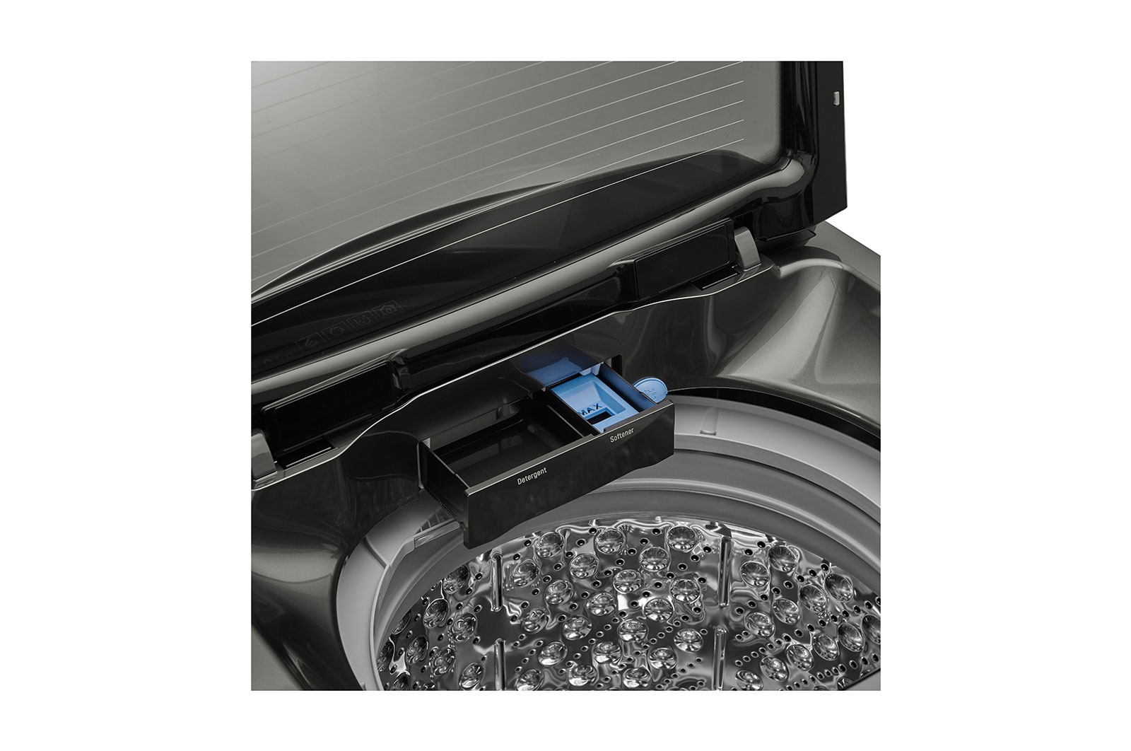 LG Mesin Cuci LG 19kg, Top Loading TurboWash 3D™ dan Full Stainless Tub - ThinQ™ dengan WiFi, TH2519DSAK