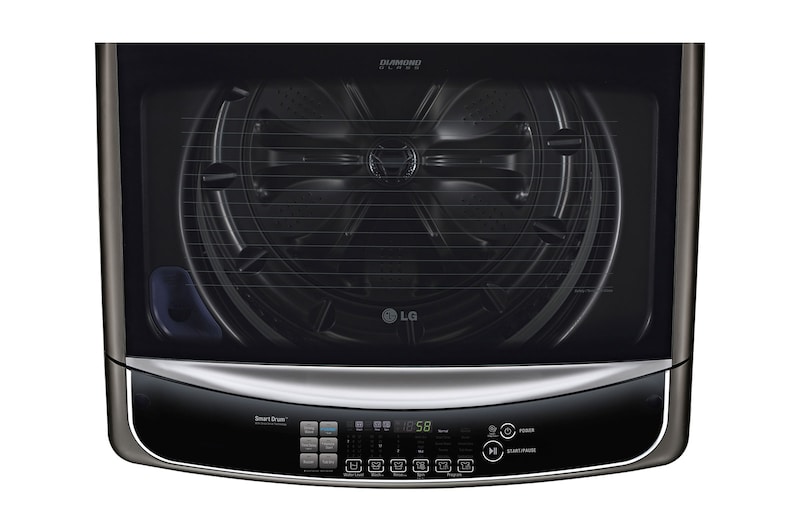 LG Mesin Cuci LG 22kg, Top Loading TurboWash 3D™ dan Inverter Direct Drive™ - ThinQ™ dengan WiFi, TH2722DSAK