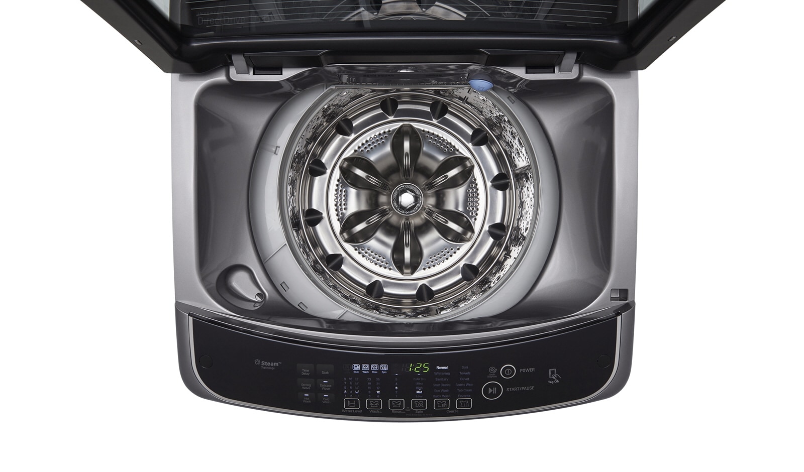 LG Mesin Cuci LG 17kg, Top Loading - Kapasitas Besar dengan 6 Motion DD Motor, TSA17ND6