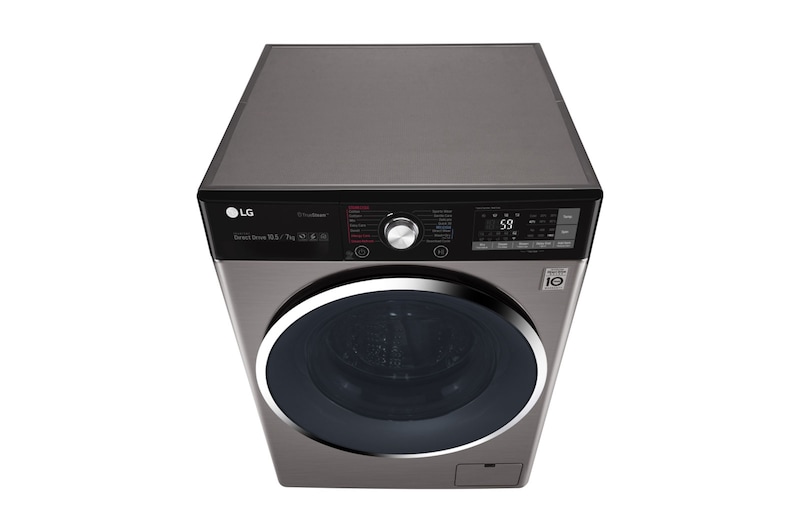 LG Mesin Cuci LG Front Loading, Wash 10.5kg/ Dry 7kg Steam & 6 Motion - ThinQ™ dengan WiFi, TWC1450H1V