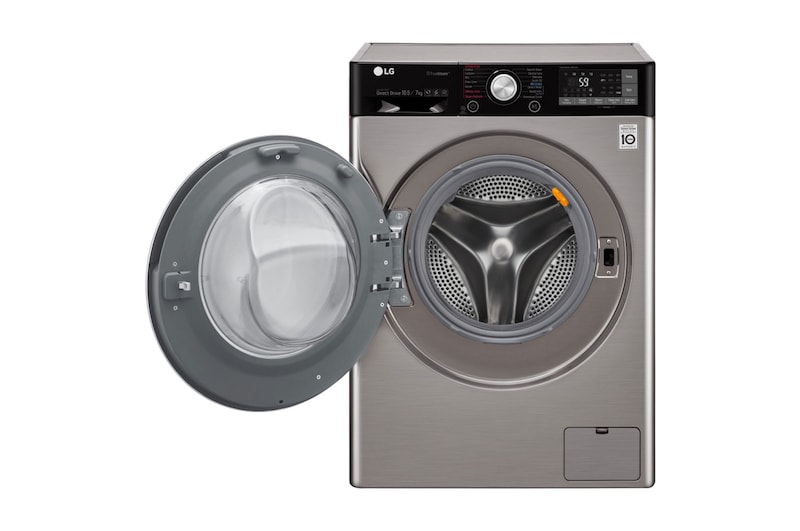 LG Mesin Cuci LG Front Loading, Wash 10.5kg/ Dry 7kg Steam & 6 Motion - ThinQ™ dengan WiFi, TWC1450H1V