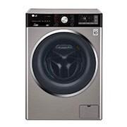 Front view of Mesin Cuci LG Front Loading, Wash 10.5kg/ Dry 7kg  Steam &amp; 6 Motion - ThinQ™ dengan WiFi TWC1450H1V