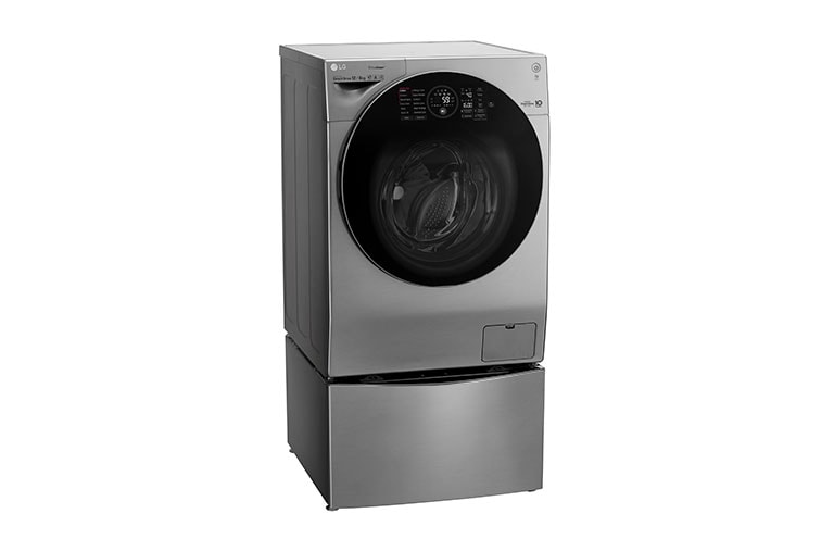 LG Mesin Cuci LG TWINWash™ 12kg / 2kg - Cuci Dua Muatan Sekaligus, FG1612H2V_TG2402NTWV