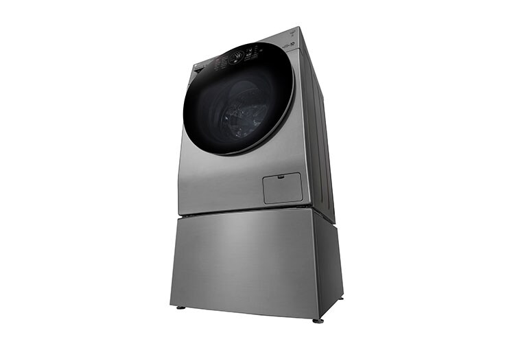 LG Mesin Cuci LG TWINWash™ 12kg / 2kg - Cuci Dua Muatan Sekaligus, FG1612H2V_TG2402NTWV