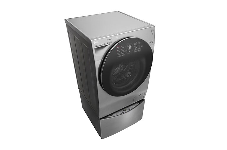 LG Mesin Cuci LG TWINWash™ 12kg / 2kg - Cuci Dua Muatan Sekaligus, FG1612H2V_TG2402NTWV