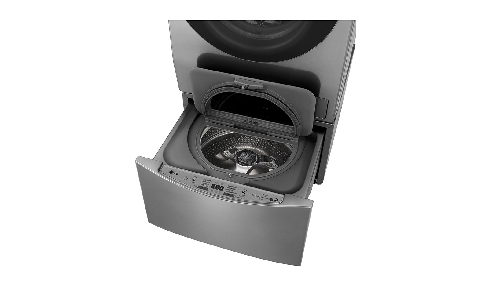 LG Mesin Cuci LG TWINWash™ 12kg / 2kg - Cuci Dua Muatan Sekaligus, FG1612H2V_TG2402NTWV