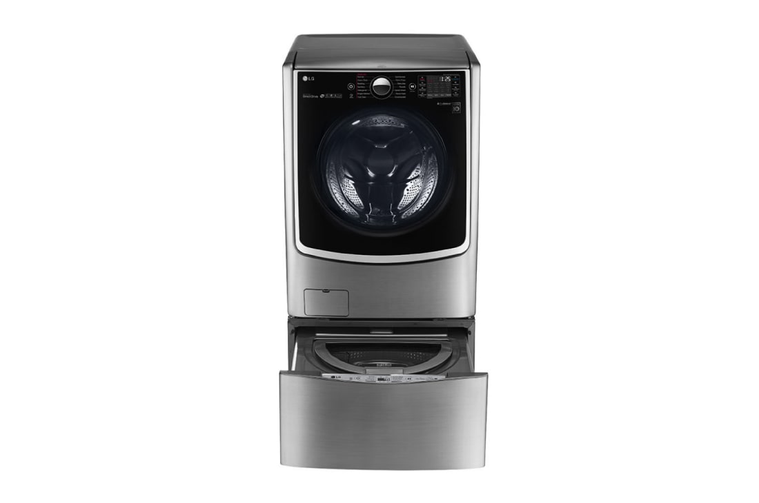 LG Mesin Cuci LG TWINWash™ 21kg / 3.5kg - Cuci Dua Muatan Sekaligus, F2721STWV_T2735NTWV