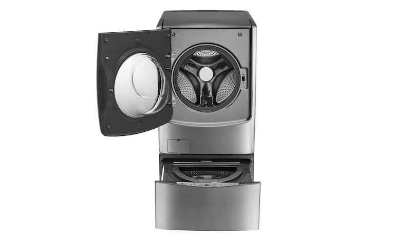 LG Mesin Cuci LG TWINWash™ 21kg / 3.5kg - Cuci Dua Muatan Sekaligus, F2721STWV_T2735NTWV