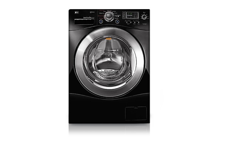 Front view of LG Front Loader with Steam Inverter Direct Drive WD-P1410BRD