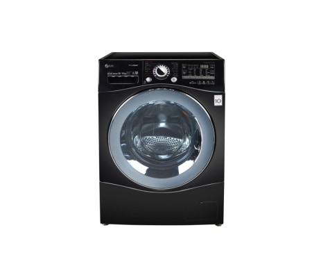 Front view of Fast &amp; Clean Laundry with TurboWash™ from LG  WD-P1411RD6