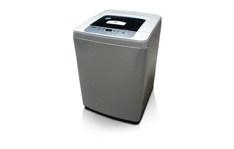8 kg LG Top Loader with Turbo Drum WashTM WF-L800TC tampak depan