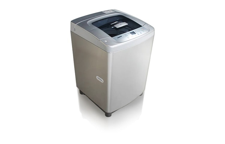 10 kg LG Top Loader with Turbo Drum WashTM WF-T1000C tampak depan