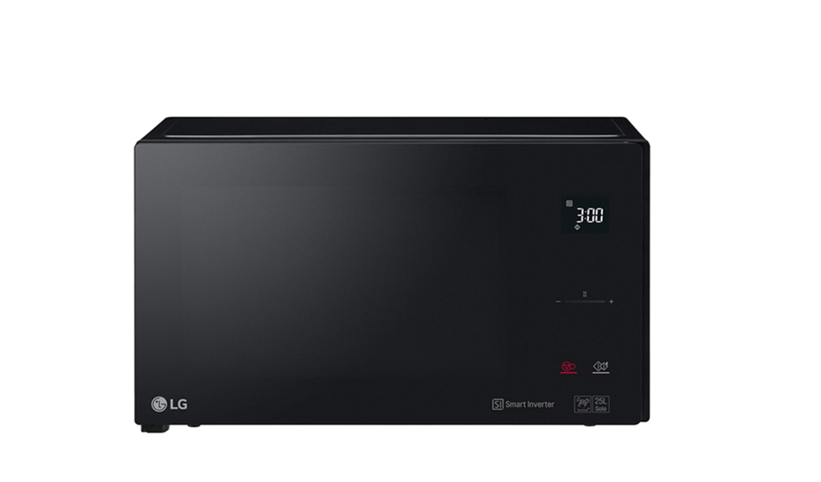 LG NeoChef™ Microwave Solo inverter dengan pemanasan dan defrosting merata kapasitas 25 Liter - Hitam, MS2595DIS