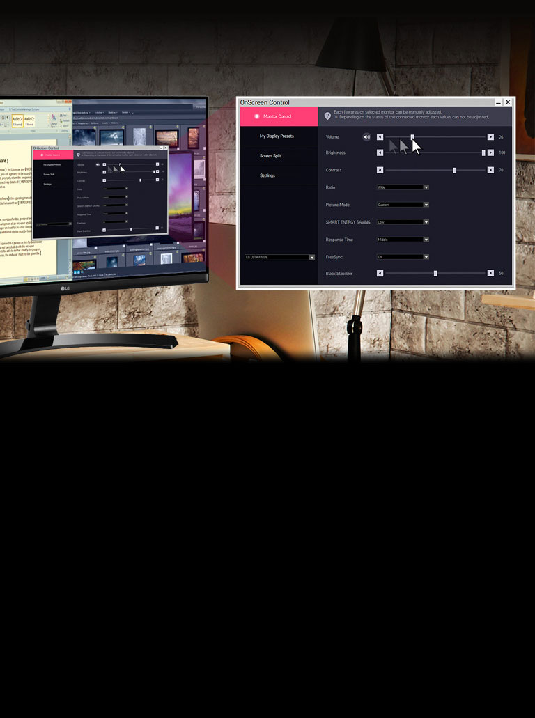Preset Customized Options with just a Click