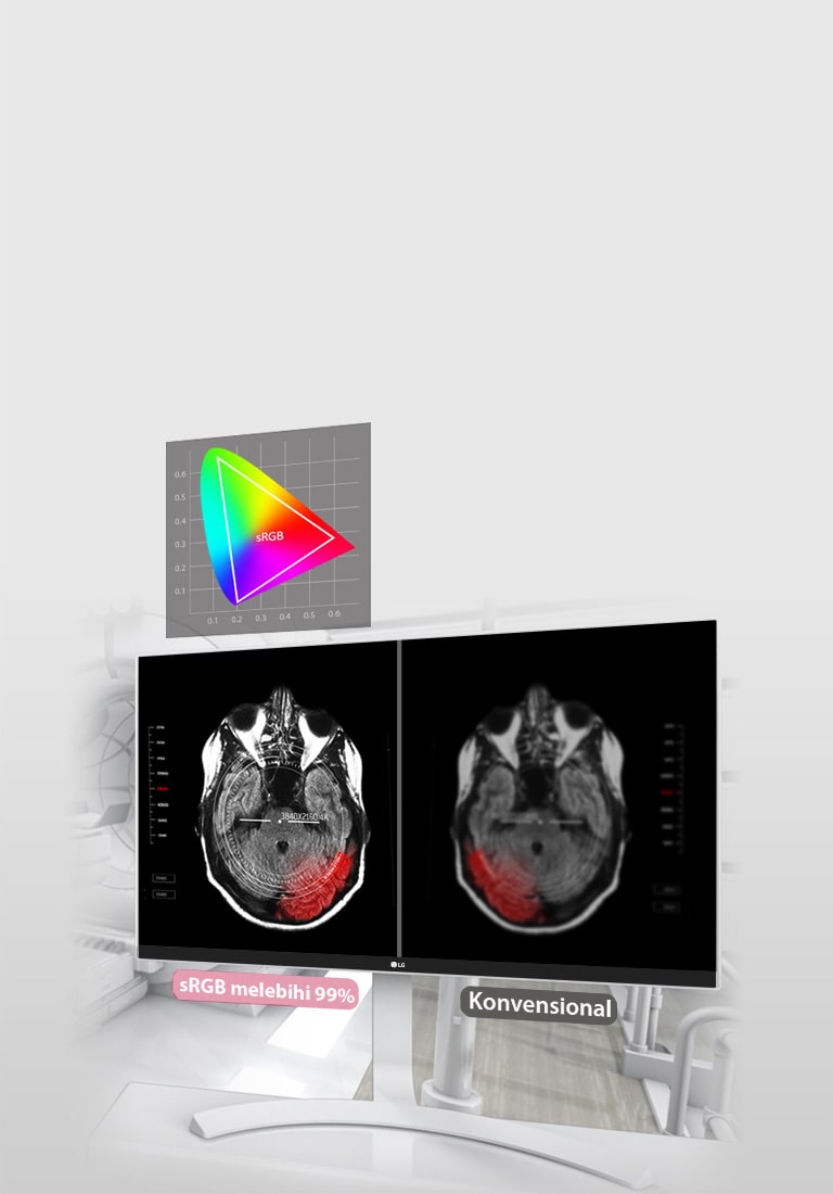 350nit dengan sRGB lebih dari 99%1