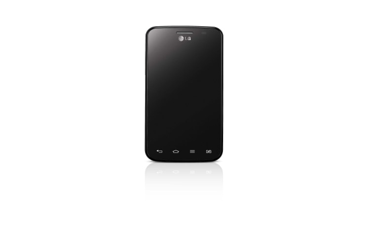 LG Optimus L4 II. Dual SIM E445 tampak depan