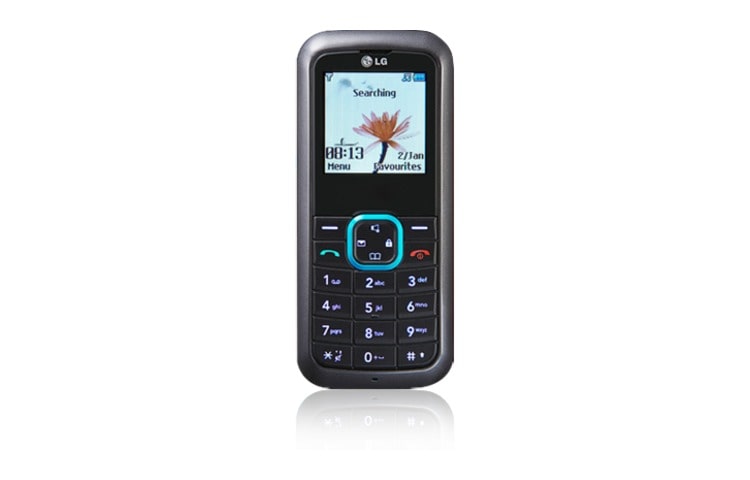 Front view of LG Mobile Lifestyle Phone GB101