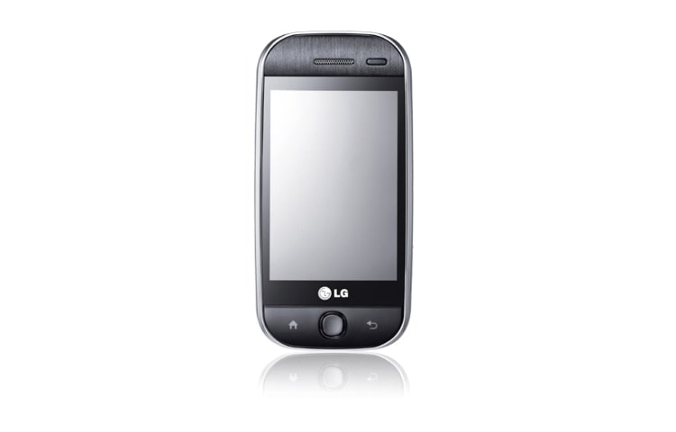 Front view of The 1st LG ANDROID Phone, LG GW620 GW620