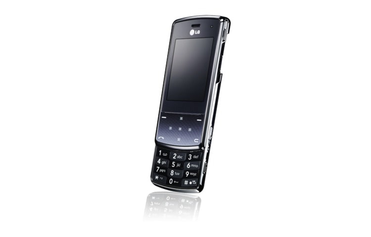 LG Mobile Phone with Slider Design, Interactive Touch Lighting, Tempered Glass, and 3 MP Camera with Auto-Focus, KF510