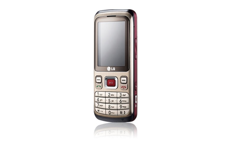 LG Dual speaker with 3D surround sound, 3MP camera, Music Hot key, KM335