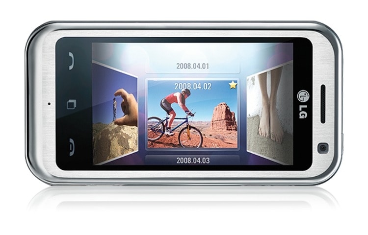 LG Mobile Phone with 3” WVGA Screen, 5 MP Camera, Dolby® Mobile Music, 8 GB Storage, KM900