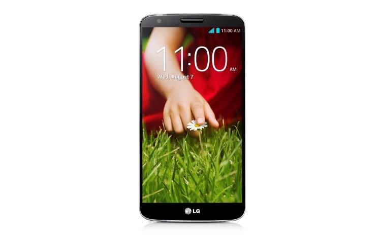 Front view of LG G2. It&#39;s All Possible LGD802