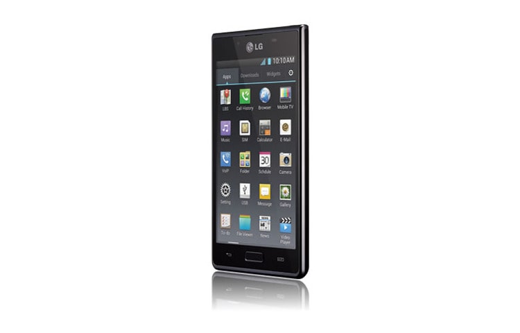 LG Optimus L7. Manjakan mata anda dengan tampilan layar besar 4.3” yang kian tajam, memberikan kenyamanan tiada tara ketika melihat gambar atau menonton video., P705
