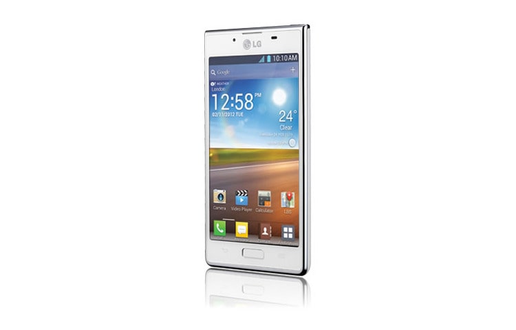 LG Optimus L7. Manjakan mata anda dengan tampilan layar besar 4.3” yang kian tajam, memberikan kenyamanan tiada tara ketika melihat gambar atau menonton video., P705
