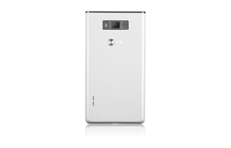 LG Optimus L7. Manjakan mata anda dengan tampilan layar besar 4.3” yang kian tajam, memberikan kenyamanan tiada tara ketika melihat gambar atau menonton video., P705