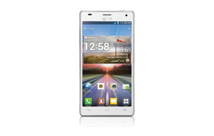 LG Optimus 4X dengan Quad Core Processor, Layar 4.7" True HD IPS dan Baterai Sio+ 2150 mAh siap untuk mendukung segala aktivitas Anda dengan Performa Maksimal., P880